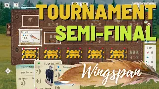 Wingspan Tournament | Semi-Final | Thou shalt not play birds in the wetland!