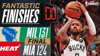 Final 4:56 CLOSE ENDING Bucks vs Heat 🏆 | November 28, 2023