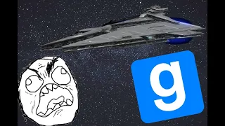 Fooling around on a gmod star wars map