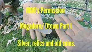 Mogadore / D.Town PART I. Silver, relics, old coins. Metal detecting Nox 800 and Simplex