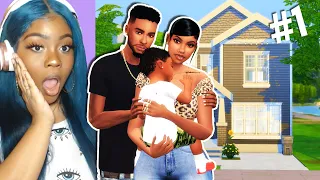 Simself (MY REAL FAMILY) #1 - Meet The Fam 👨‍👩‍👦👶 | The Sims 4