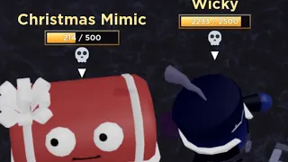 Tower Heroes | Getting Another Christmas Mimic and Wicky Mimic with Big Enemy Mod