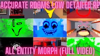 Accurate Rooms low detailed RP all entity morph (Full video)