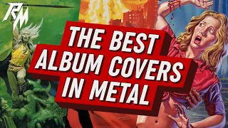 The Greatest Album Covers In Metal. (Most Iconic Artworks)