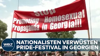 Nationalisten stürmen Pride-Festival in Georgien – Polizei schaut zu