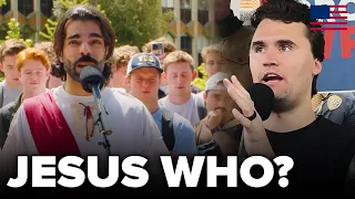 Jesus Returns to Debate Charlie Kirk