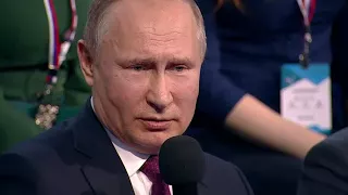 Блиц-опрос Владимира Путина на форуме ОНФ, Калининград, 2 марта 2018 года