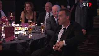 Was Clarko asleep during Tom Mitchell's Brownlow speech? | Grand Final Week, 2018 | AFL