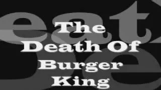 The Burger King gets shot by Ronald McDonald