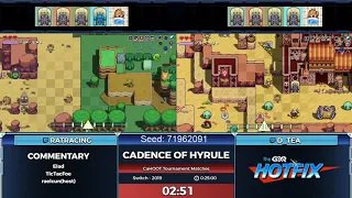 GDQ Hotfix presents Cadence of Hyrule tournament Finals (CaHOOT)