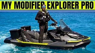 MORE EPIC MODS To My 2023 SeaDoo Explorer Pro!