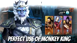 perfect use of monkey king // shadow fight 4: arena