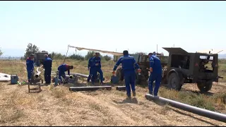 Babək rayonu Sirab kəndinin içməli su problemi həll olunur