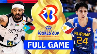 South Sudan v Philippines | Full Basketball Game | FIBA Basketball World Cup 2023