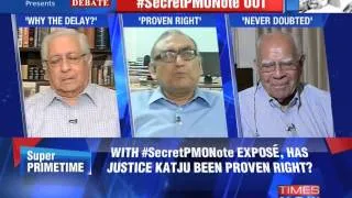 The Newshour Debate: Secret PMO Note out - Part 1 (22nd July 2014)