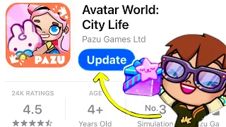 NEW BIG UPDATE AVATAR WORLD ❤️ UNLOCK ALL SECRETS | PAZU #avatarworld #pazu #tocaboca