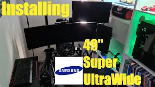 My Racing Simulator - Going From Triples To A 49" Super Ultrawide