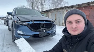 ЩО З МАЗДОЮ CX-5 ПІСЛЯ ДТП в УКРАЇНІ ? ПОЧАТОК ВІДНОВЛЕННЯ