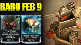 Warframe Baro Ki'Teer February 9-11 2024! Grab Primed Point Blank Primed Regend And More!