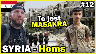 SYRIA - Totalnie zniszczone miasto HOMS. Tu cały czas MIESZKAJĄ LUDZIE… Tego NIE ZOBACZYSZ w TV!