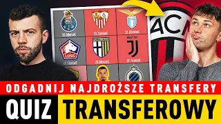 Odgadnij NAJDROŻSZE TRANSFERY do... AC MILANU i EVERTONU! QUIZ TRANSFEROWY