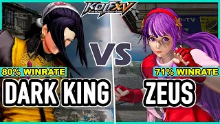 KOF XV 🔥 Dark King (Duo Lon/Rugal/O.Yashiro) vs Zeus (Athena/Dolores/Rock)