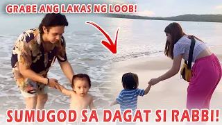 FIRST TIME NAMIN DITO! RABBI SUMUGOD SA DAGAT! | Jacq Tapia