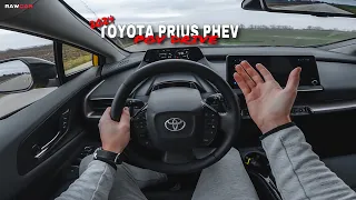 NEW 2024 Toyota Prius PHEV - POV Test Drive 4K