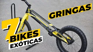 7 bicicletas exóticas gringas. Pedaleria