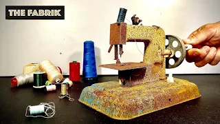 1950's Antique Mini Sewing Machine - Restoration