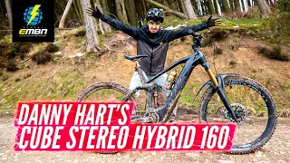 Danny Hart's Cube Stereo Hybrid 160 SLT | EMBN Pro Bike Check 2021