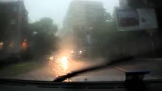 дождь в Киеве 10 06 2012