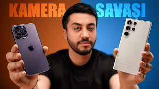 iPHONE 14 PRO MAX VS SAMSUNG GALAXY S23 ULTRA !! (Detaylı Kamera Testi)