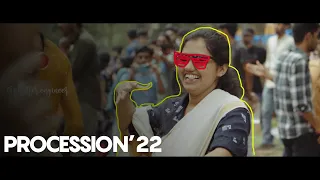 Procession'22 | College of Engineering, Trivandrum | Kalavedhi CET