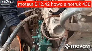 moteur D12.42 howo sinotruk 430