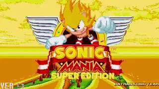 Super Sonic Mania: Boss Rush Edition || 4K Special Walkthrough (720p/60fps)