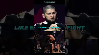 Khabib On His Strategy That Beat Conor McGregor
