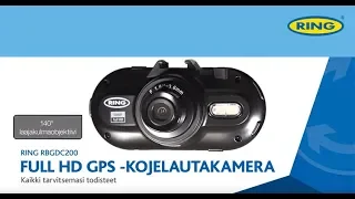 Ring RBGDC200 Full HD GPS kojelautakamera