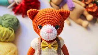 Видеоотчет №2, марафон #101cottontoys (6/101) / Вязаные игрушки крючком