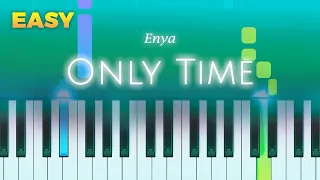 Enya - Only Time - EASY Piano TUTORIAL by Piano Fun Play