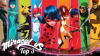 MIRACULOUS | 🐞 HÉROES 🔝 | TEMPORADA 3 | Las Aventuras de Ladybug