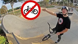 LET US RIDE OUR BMX BIKES