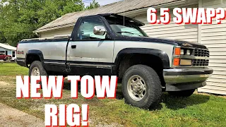 Building the PERFECT first TOW RIG k2500 build part 1 and cummins swap update / American Detour