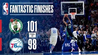 Best Plays From Overtime THRILLER: Celtics vs Sixers