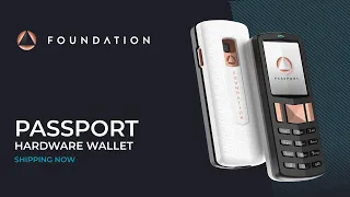 Meet Passport: The new standard for Bitcoin hardware wallets. Shipping now!