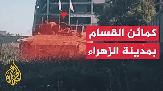 الجزيرة تحصل على مشاهد للاشتباكات بين القسام وجيش الاحتلال وسط قطاع غزة