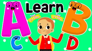 ABC Learning Videos For 2 year olds  ABC Alphabet Learning For Preschoolers  ABC Learning Videos