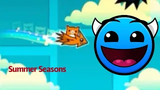 (FIXED) (FREE DEMON) Summer Seasons by Z3lLink - Geometry Dash