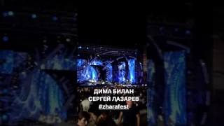Дима Билан и Сергей Лазарев. Жара Баку. 30.07.2017