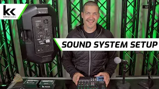 How To Setup A Sound System